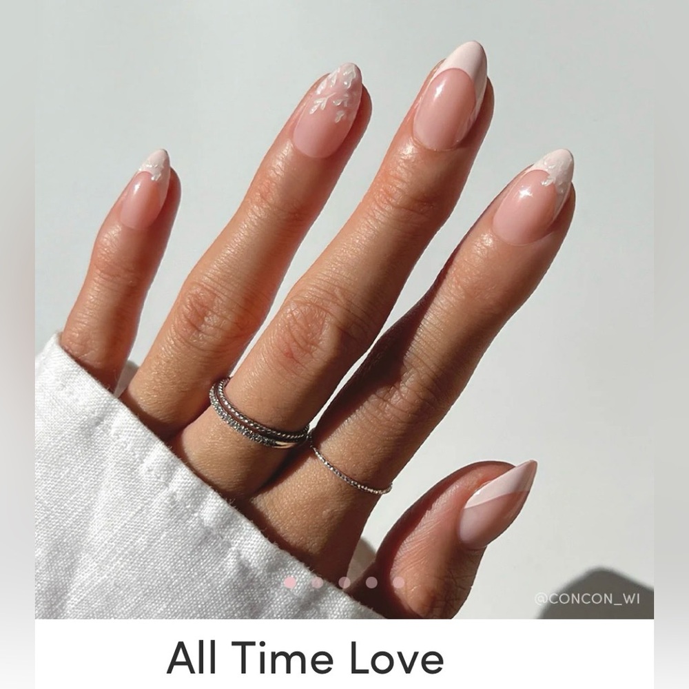 Glamnetic All Time Love Pink Press-On Nails Short Almond
